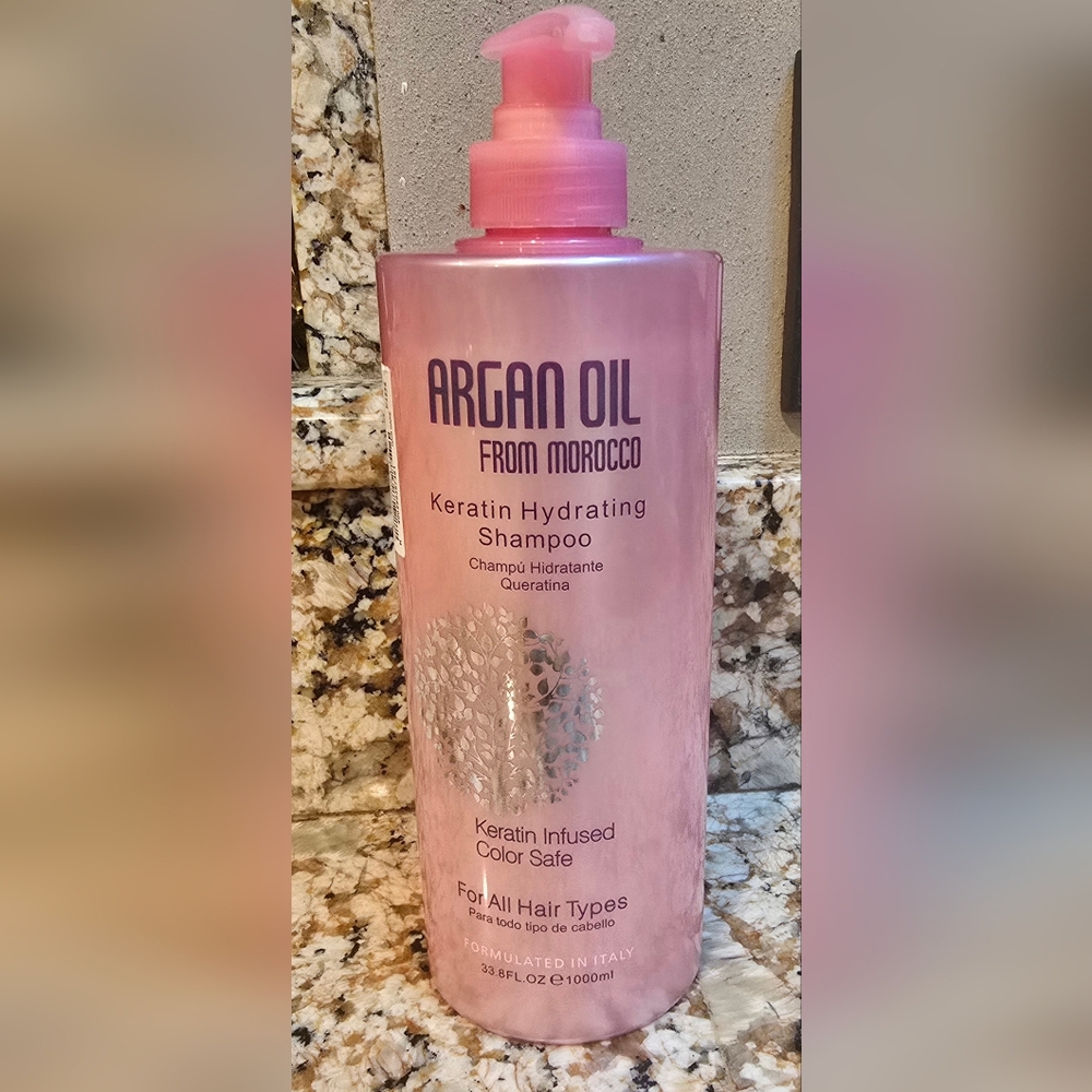 Argan Oil Keratin Hydrating Shampoo